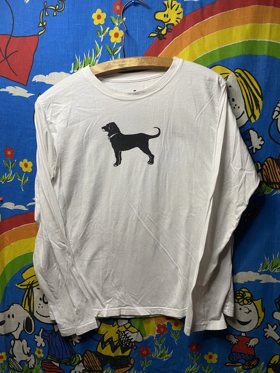 Black dog long sleeve t shirt cheap