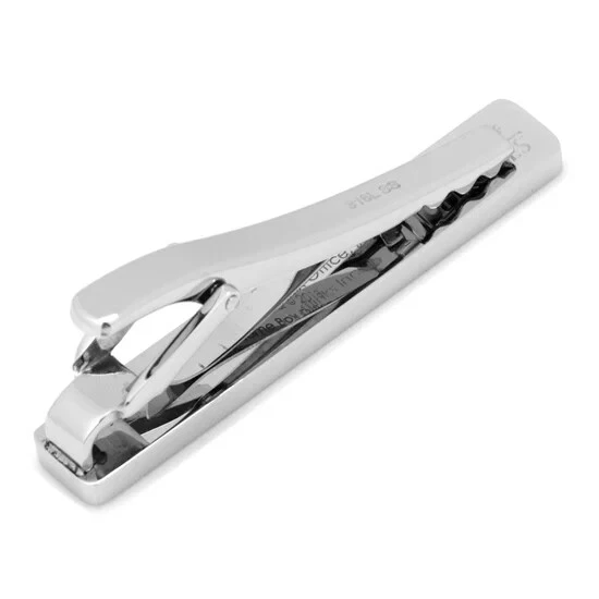 Clip de corbata de madera con incrustaciones fuertes Foto 3 de 3