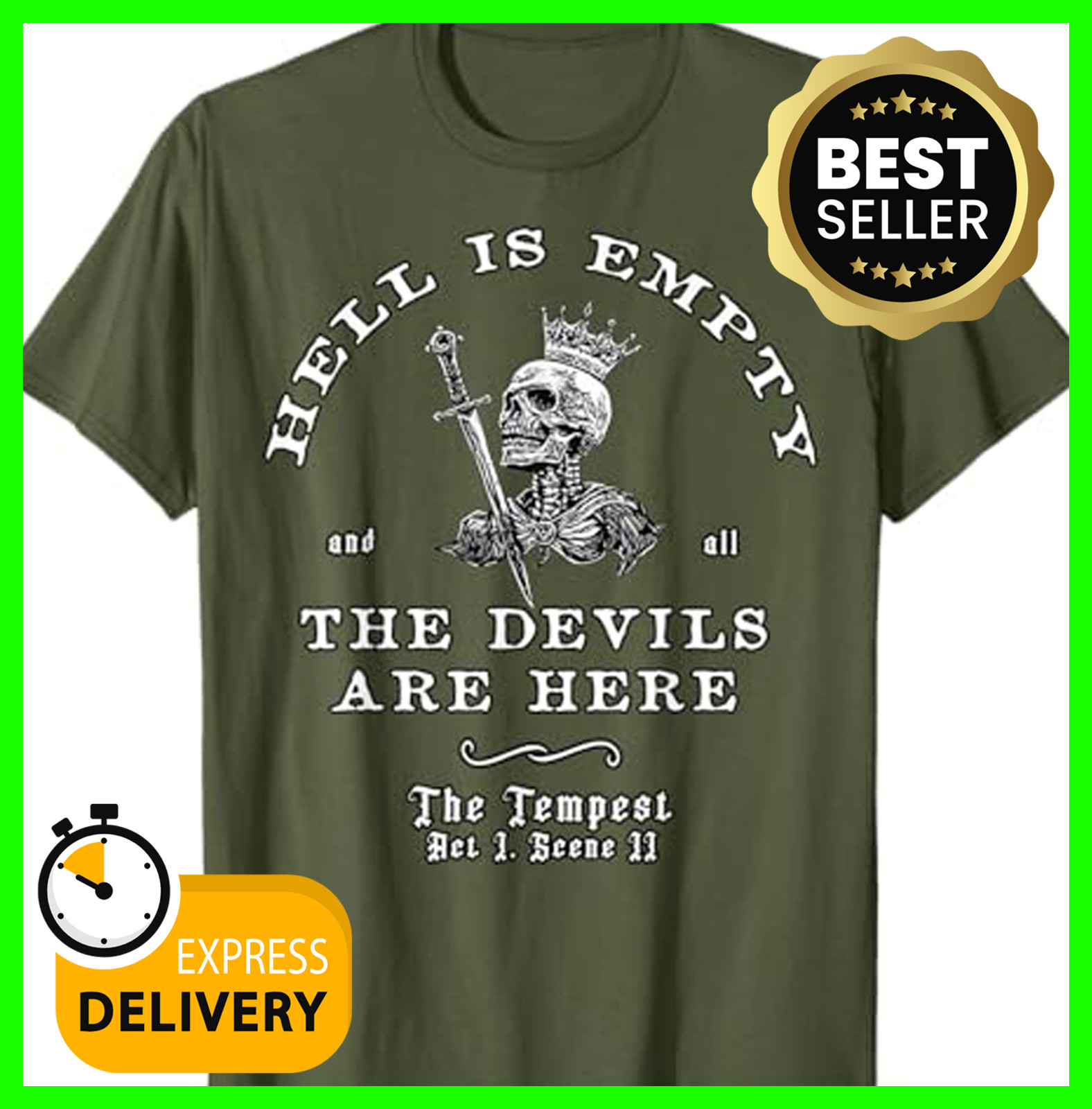 Hell Is Empty And All The Devils Are Here Skeleto… - image 3