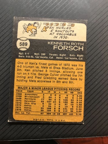 1973 Topps Baseball Cards Singles 300-660 Complete Your set You U Pick - Picture 322 of 334