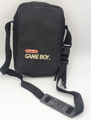 Nintendo Game Boy Carrying Case Black - No Insert - Used & Cleaned