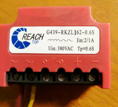 G439-RKZL162-0.6S 380V Iin: 2/1A Tp=0.6S brake rectifier module