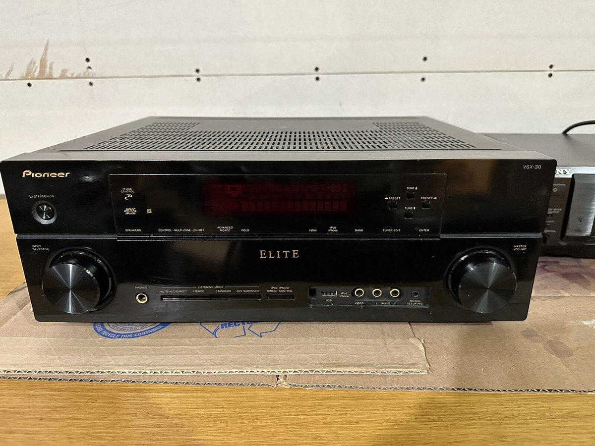 Pioneer AVアンプ VSA-C300 Pioneer VSX-C300 AV receiver + Pioneer DVD player - Pro