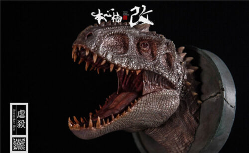 NANMU Indominus Rex Head Bust Dinosaur Statue Model Collectible Display 4.7in - Picture 4 of 6