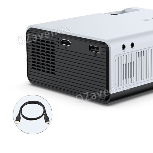 5G WiFi 4K 1080P Support Bluetooth Android Projector Outdoor Home Cinema HDMI AV - Picture 11 of 14