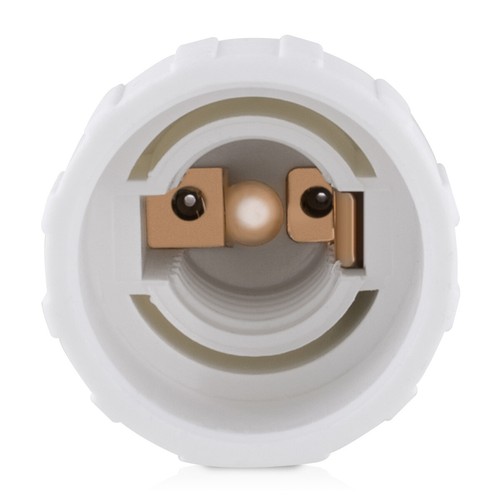 4x Lamp Adapter Converter GU10 to E14 Socket in White for LED, Halogen Bulbs - Picture 3 of 6