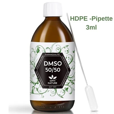 OPTI NATURE DMSO Dimethylsulfoxid 50/50 Ph.Eur. pharmazeutische PREMIUMQUALITÄT