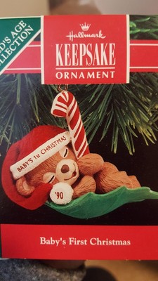 hallmark baby christmas ornaments