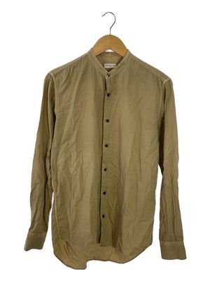 DRIES VAN NOTEN LONG SLEEVE SHIRT 20SS CLAVER46 BAND COLLAR COTTON 
