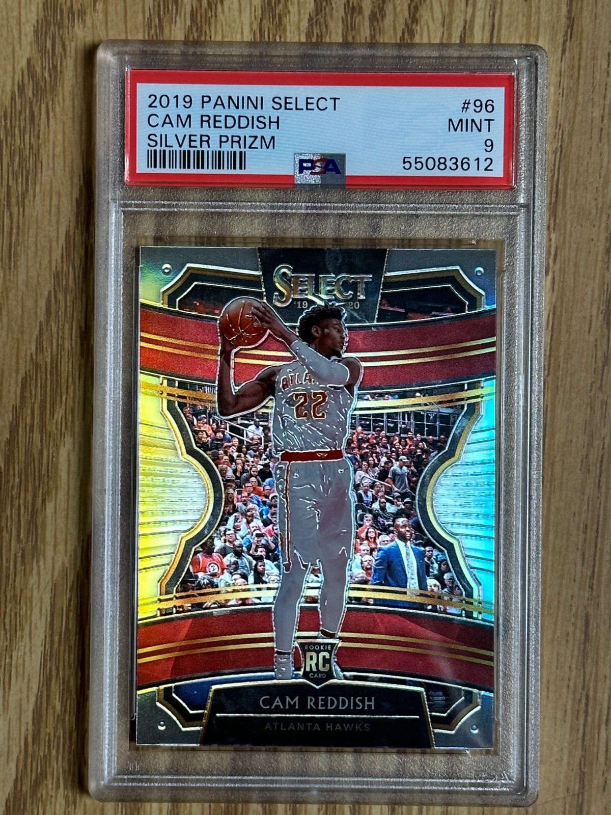 2019 Panini Select Silver Prizm Cam Reddish Rookie #96 PSA GRADED MINT 9