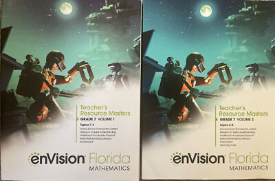enVision Florida Teacher s Resource Masters Vol 1 & 2 -Pearson 2020
