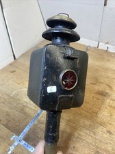 n° 6 ancienne lampe de calèche  Voiture /  lanterne à bougie / vintage  FIACRE