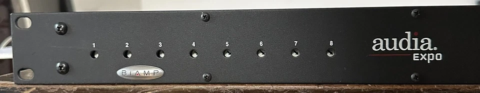 Biamp Systems Audia Expi 8 Channel Audio Output Module AudiaEXPO Rackmount Mixer - Image 3 of 4
