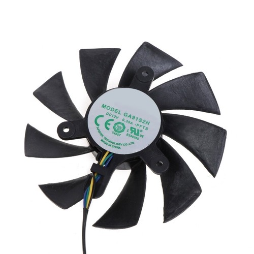 87MM GA92A2H 4Pin VGA Fan Graphics Card Cooling Fan for Zotac GeForce 2070 - Picture 6 of 8