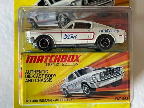2010 MATCHBOX LESNEY EDITION '68 FORD MUSTANG 428 COBRA JET