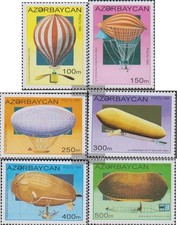 Aserbaidschan 237-242 MNH 1995 Balloons and Airships