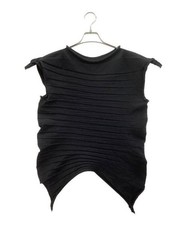 PLEATS PLEASE          Lightweight knit black PP41KK842
