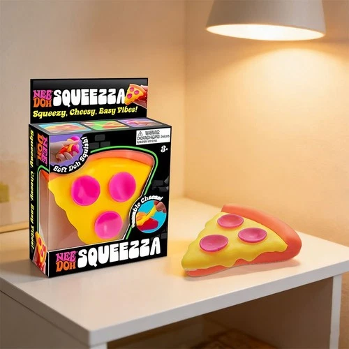 Squeezza Pizza Squishy Toy USA - Picture 4 of 11