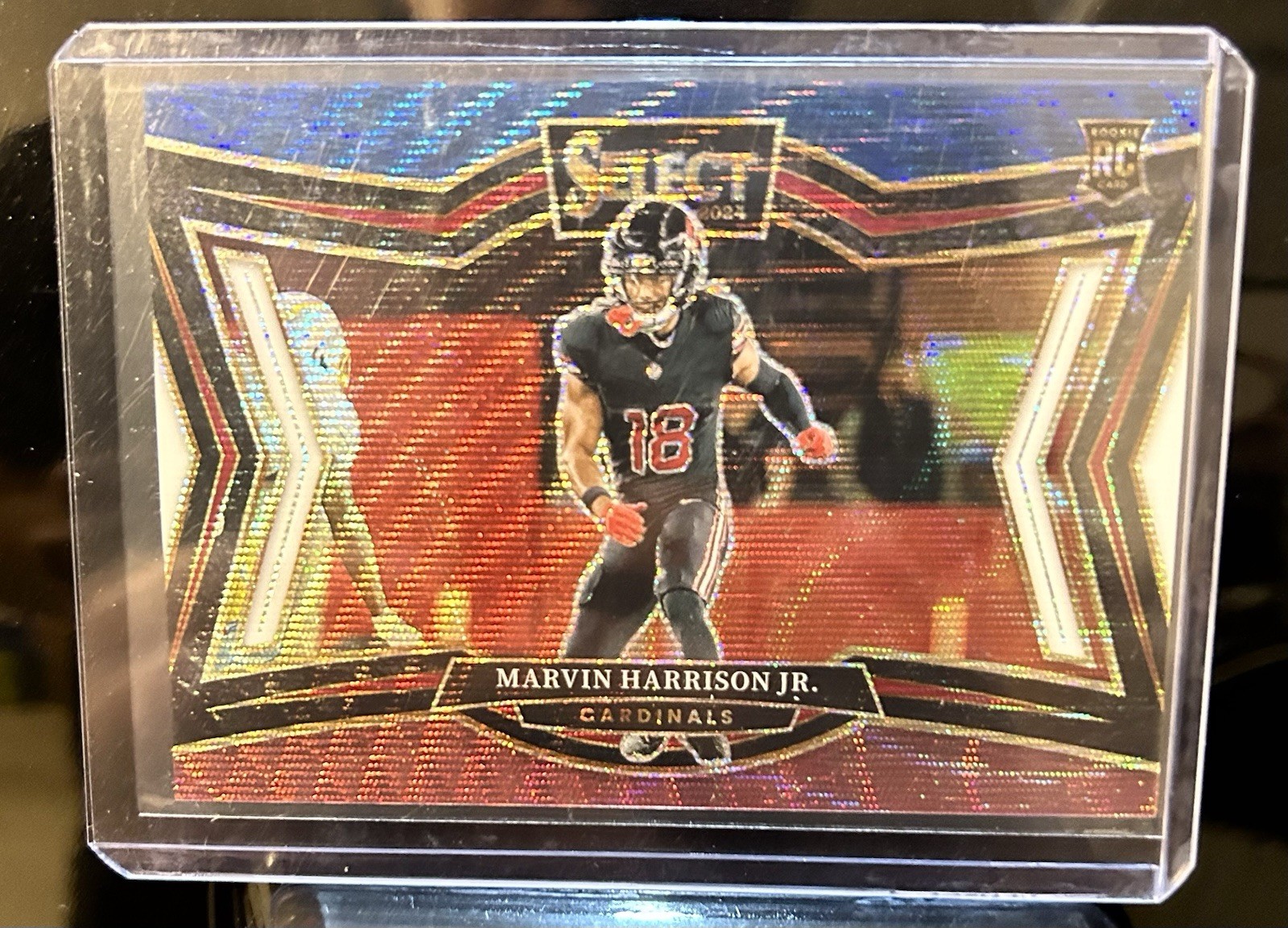 MARVIN HARRISON JR. 2024 SELECT FIELD LEVEL ROOKIE TRI COLOR RC /99