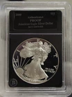 2000 P US Proof Silver Eagle $1 Nice Coin Bradford Slab