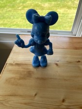 Vintage Minnie Mouse, Louis Marx. 1970's Figurine 5 3/4" tall