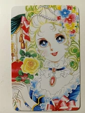 Swap cards Modern playing card back Beautiful Manga art Girl