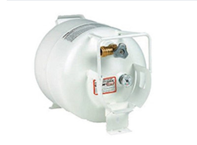 Manchester 20 lb Horizontal Propane Cylinder w/ OPD Valve & Gauge 10487TC