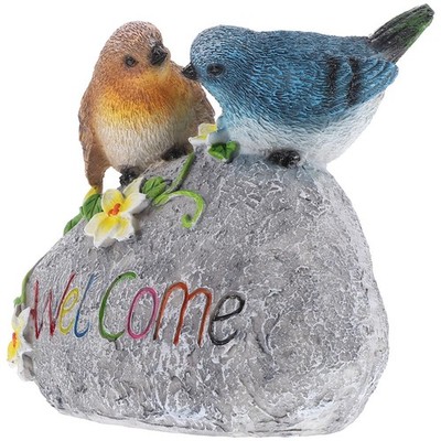 Vogel Deko Gartenskulpturen Rasendekoration Künstliches Vogeldekor