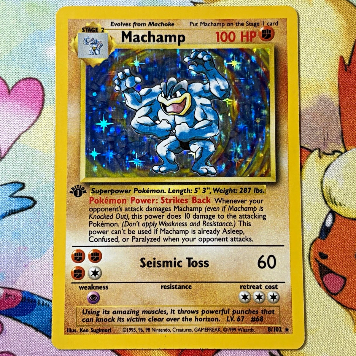 Pokémon TCG 1st Edition Holo Rare Individual Collectible Card Game