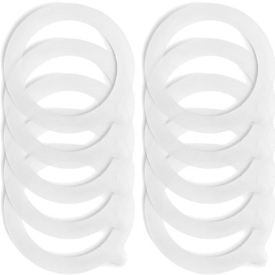 Silikon Einmachringe 10 Stück Ersatz Weckringe 68x94 mm luftdicht