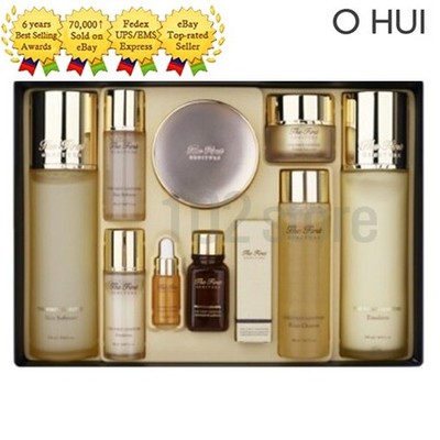 O HUI The First Geniture 3pcs Special Set Skin Softener Emulsion Cushion OHUI