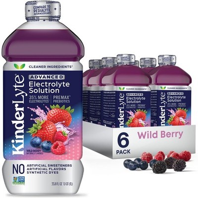 Advanced Electrolyte Solution for Kids and Adults - Hydration Drink (Wild Ber...