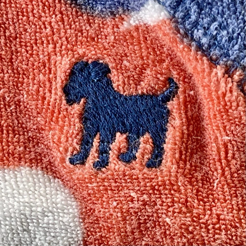 Mini Boden Vestido de Natación de Terry con Capucha Cubrir Niñas 5 6Y Colorido Floral Rayas Foto 3 de 4