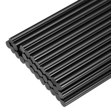 30pcs Mini Hot Glue Gun Sticks 4" x 0.27"for Glue Gun, Black 0.33 per stick