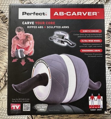 Perfect Fitness Ab Carver Roller For Core Workouts NOB 
