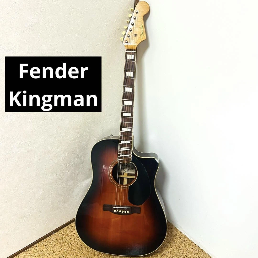 Fender acoustic guitar KINGMAN SCE 3TS California Series Musical