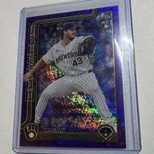 Topps Purple Foil Logan Henderson Rookie #US137 007 /250 2025