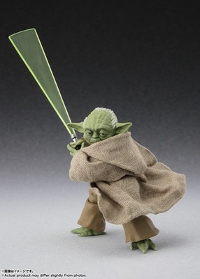 S.H. Figuarts Yoda Figur - Star Wars Episode III: Revenge of the Sith - Bandai
