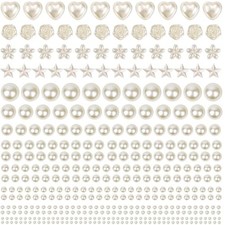 4326Pcs Self Adhesive Pearl Stickers for Crafts, Stick on Pearls Gems for