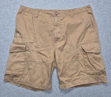Polo Ralph Lauren Shorts Mens 36 Cargo Classic Fit Khaki 100% Cotton Flat Front