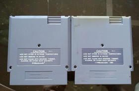 Super Mario Bros./Dr Chaos/Fester's Quest/Black Manta (Nintendo NES) Lot of 4