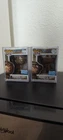 Funko Pops One Piece Monkey D. Luffy #1900 Roronoa Zoro #1901 Bronze Statue Set