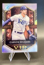 2025 Topps Bowman VIP VIP-1 Carson Williams, Tampa Bay Rays