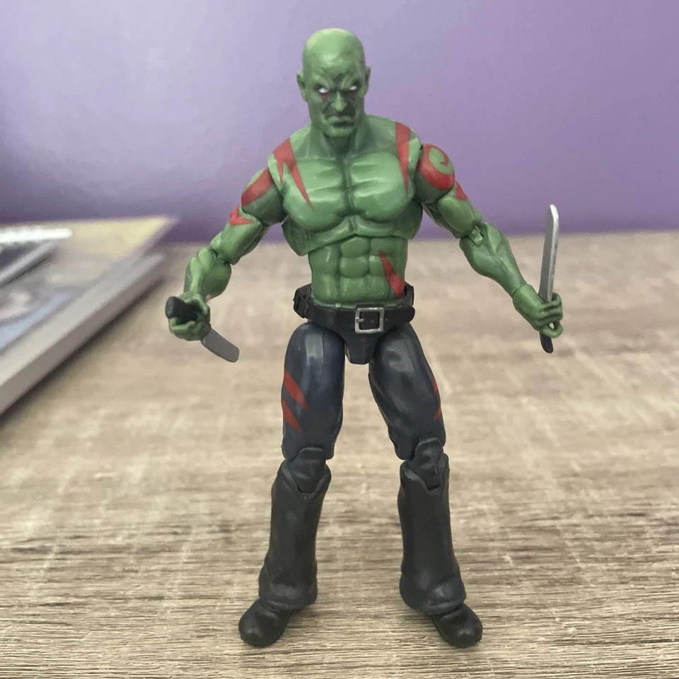 Universo Marvel 3.75 Guardianes de la Galaxia Starlord, Drax, Rocket, Groot Foto 4 de 4