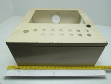 20x20x7" Steel Electrical Enclosure Box Cabinet w/Backplate Panelview Pushbutton