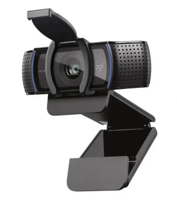 Logitech C920s HD PRO Webcam Full-HD 1080p 78° Blickfeld Autofokus Abdeckblende