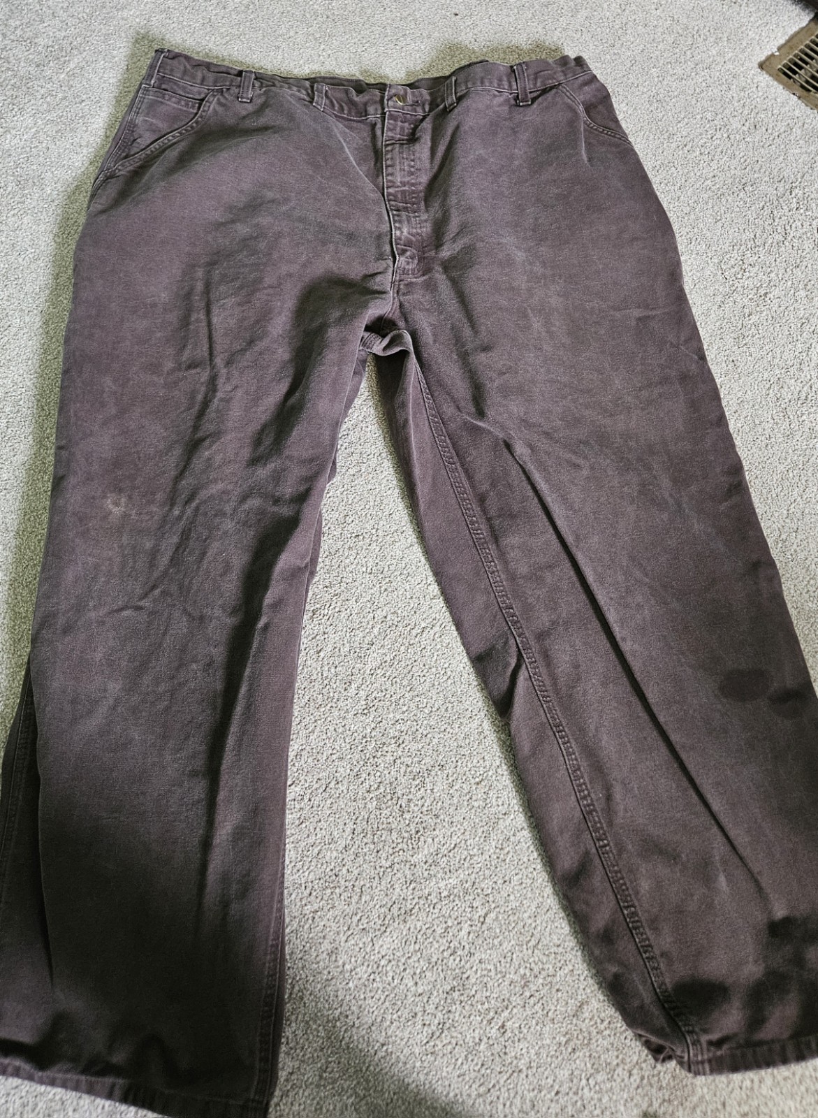 Carhartt Jeans Relaxed Fit Men’s 50x32  RN# 14806 Carpenter Pocket