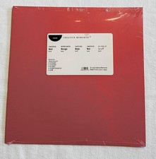 Creative Memories 8 X 8 CARDSTOCK PAPER RED 10 SHEETS NIP