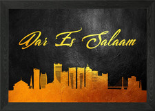 Dar Es Salaam Tanzania Framed Wall Art Poster Canvas Print Picture