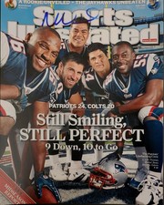 Mike Vrabel Signed 8x10 Autograph Photo New England Patriots SI Cover Head Coach